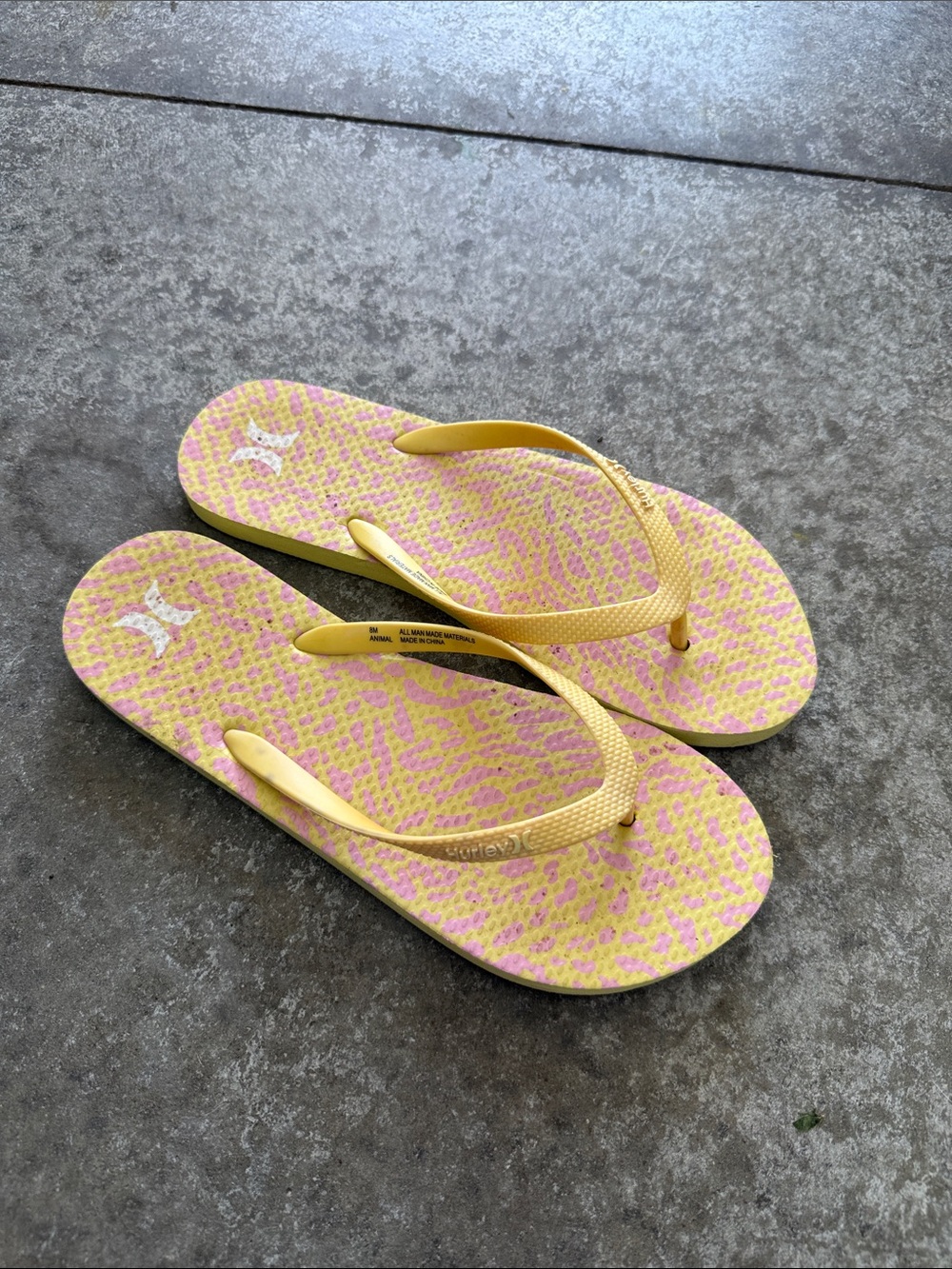 Hurley flip flops